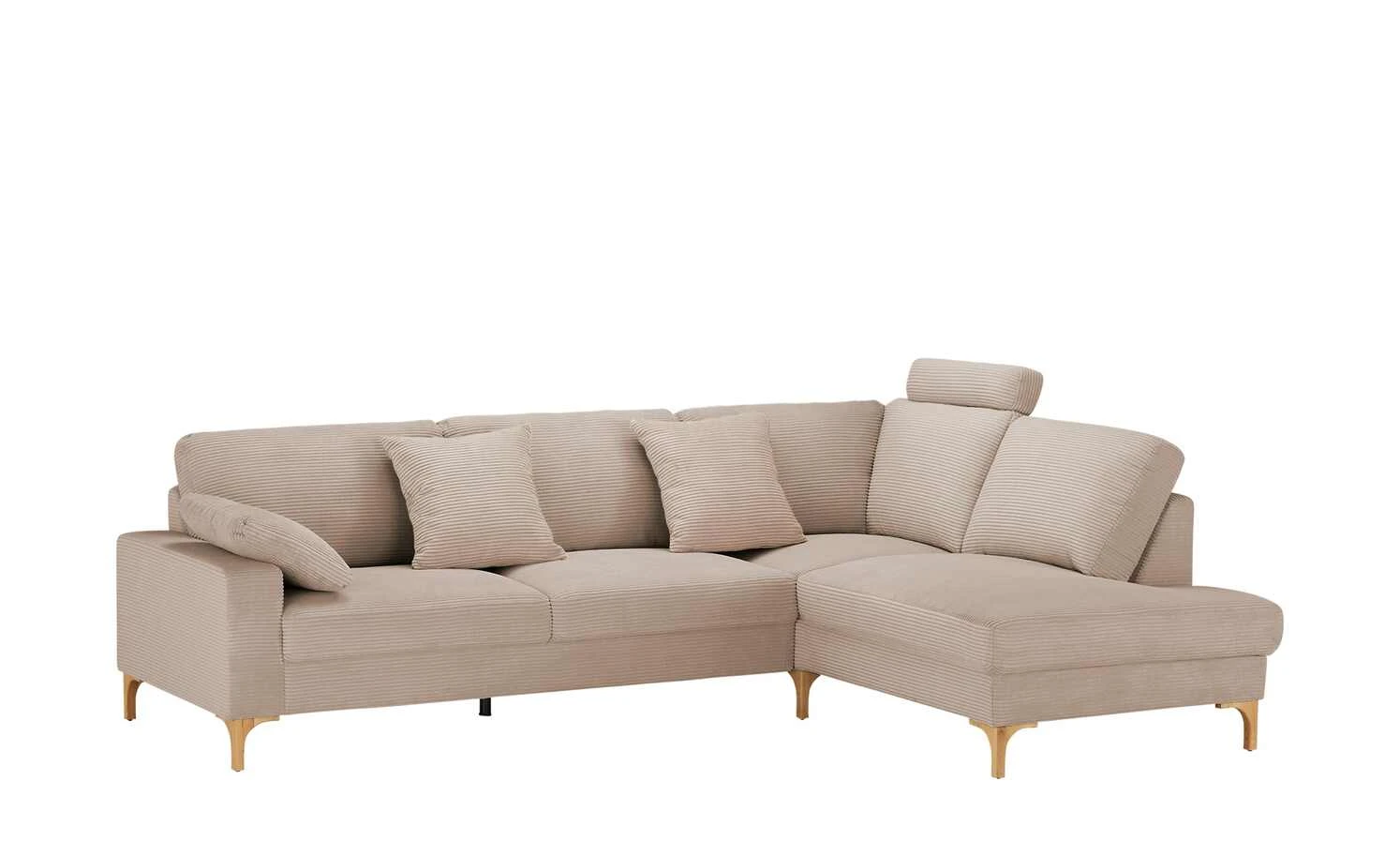 VIVA Cord-Sofa Capa | Taupe (Hellbraun) rechts 15 VIVA Cord-Sofa Capa | Taupe (Hellbraun) rechts – Bild 13