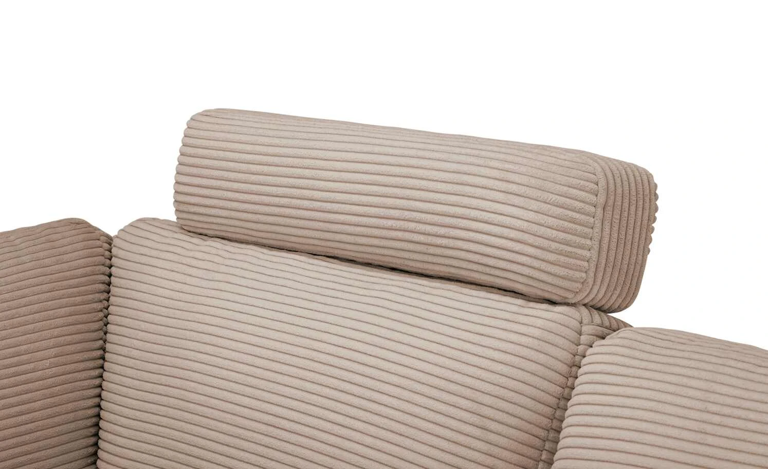 VIVA Cord-Sofa Capa | Taupe (Hellbraun) rechts 16 VIVA Cord-Sofa Capa | Taupe (Hellbraun) rechts – Bild 14