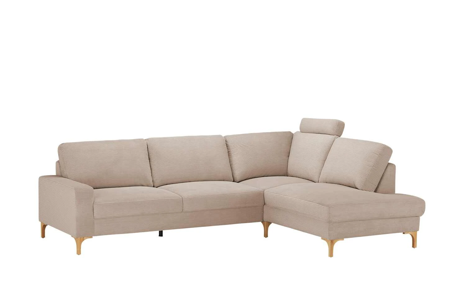 VIVA Cord-Sofa Capa | Taupe (Hellbraun) rechts 13 VIVA Cord-Sofa Capa | Taupe (Hellbraun) rechts – Bild 11