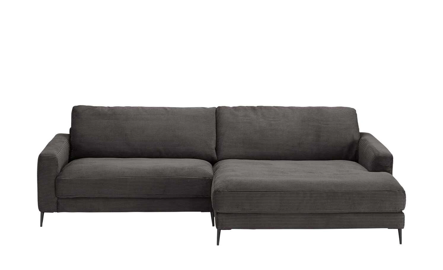VIVA Cord-Sofa Dopa | Dark Grey (Grau) rechts 3 VIVA Cord-Sofa Dopa | Dark Grey (Grau) rechts