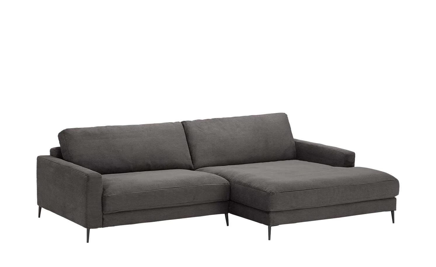 VIVA Cord-Sofa Dopa | Dark Grey (Grau) rechts 9 VIVA Cord-Sofa Dopa | Dark Grey (Grau) rechts – Bild 7