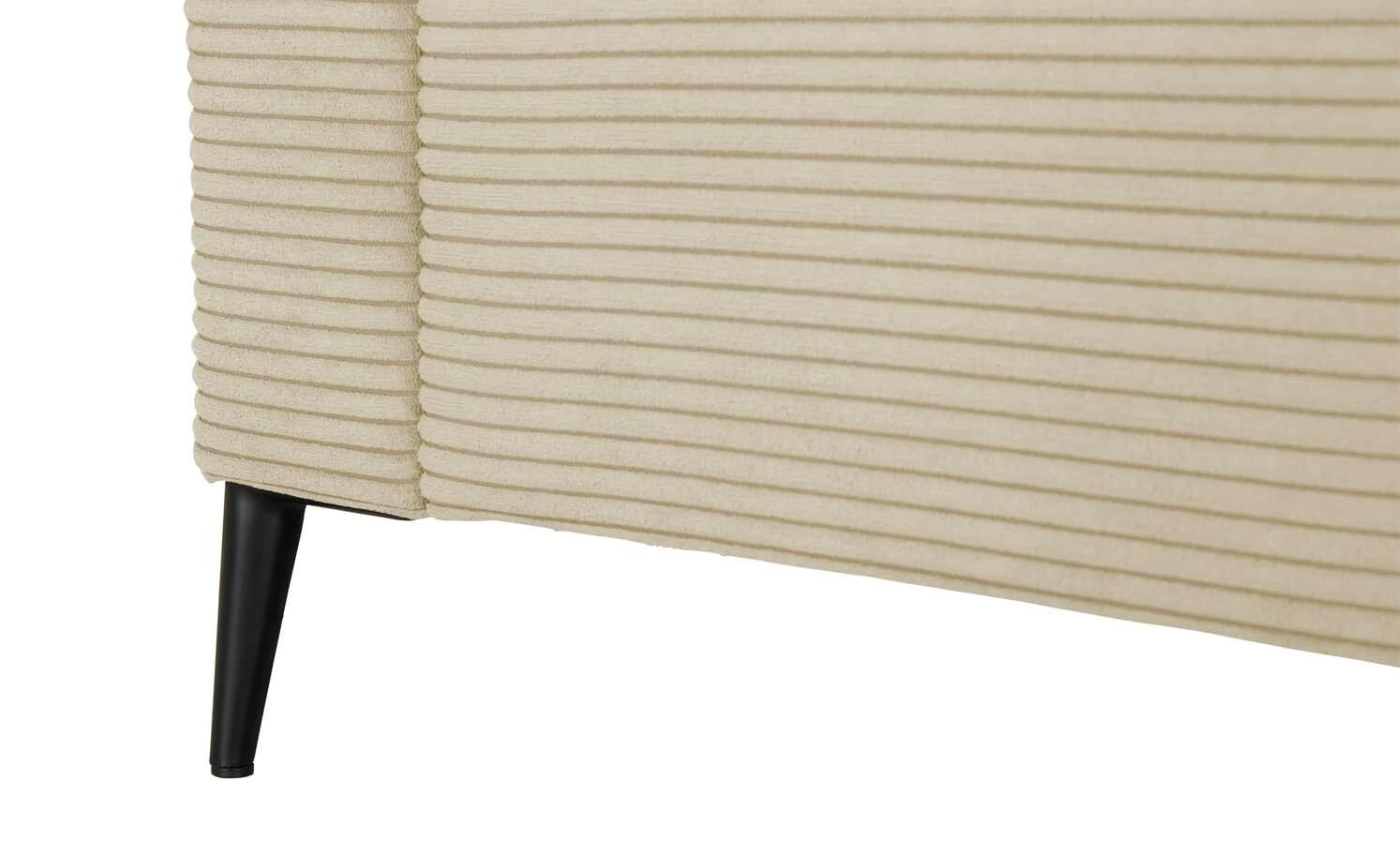 VIVA Cord-Sofa Dopa | Nature (Beige) links 4 VIVA Cord-Sofa Dopa | Nature (Beige) links – Bild 2