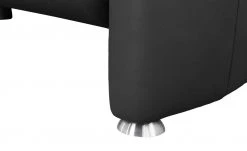 Wohnwert Trapezsofa aus Leder Corvina | Black (Schwarz) -Sofas Verkaufsladen 28404535 9 202110012237