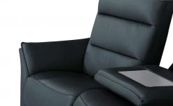 Wohnwert Trapezsofa aus Leder Corvina | Nightblue (Dunkelblau) -Sofas Verkaufsladen 28404536 14 202110012237