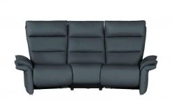 Wohnwert Trapezsofa aus Leder Corvina | Nightblue (Dunkelblau)