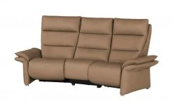 Wohnwert Trapezsofa aus Leder Corvina | Macciato (Braun) -Sofas Verkaufsladen 28404540 19 202110012237