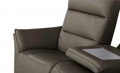 Wohnwert Trapezsofa aus Leder Corvina | Slate (Grau) -Sofas Verkaufsladen 28404541 15 202110012237