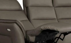 Wohnwert Trapezsofa aus Leder Corvina | Slate (Grau) -Sofas Verkaufsladen 28404541 16 202110012237