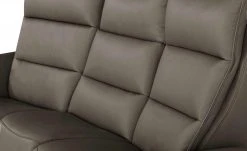 Wohnwert Trapezsofa aus Leder Corvina | Slate (Grau) -Sofas Verkaufsladen 28404541 17 202110012237