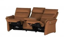 Wohnwert Trapezsofa aus Leder Corvina | Brandy (Orange) -Sofas Verkaufsladen 28404542 4 202110012237