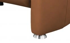 Wohnwert Trapezsofa aus Leder Corvina | Brandy (Orange) -Sofas Verkaufsladen 28404542 8 202110012237