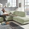 meinSofa Ecksofa Marc | Green (Grün) rechts ohne