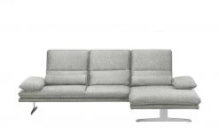 W.SCHILLIG Ecksofa 16777 Broadway | Steel (Hellgrau) rechts Grundfunktion