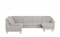 meinSofa Wohnlandschaft Hanna | Alu (Grau) links ohne