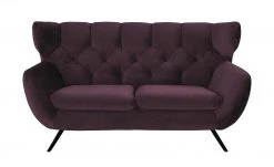 pop Sofa Caldara | Purple (Lila) 2 Schwarz, Schwarz