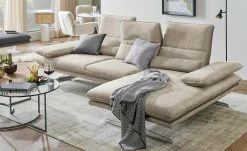 W.SCHILLIG Ecksofa 16777 Broadway | Sesam (Beige-Grau) rechts Erweiterte Funktion