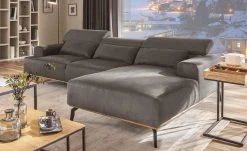 uno Ecksofa Perla | Earth (Dunkelbraun) rechts