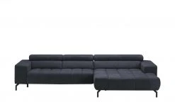 meinSofa Ecksofa Message | Nightblue (Dunkelblau) rechts Grundfunktion