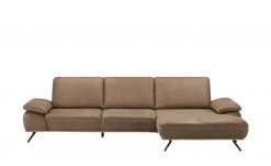 meinSofa Ecksofa Fiona | Chai (Braun) rechts ohne