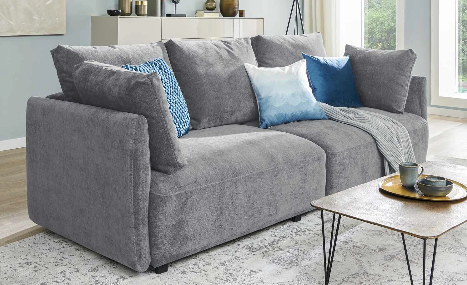 switch Big Sofa Italia | Grau (Dunkelgrau) 3 switch Big Sofa Italia | Grau (Dunkelgrau)