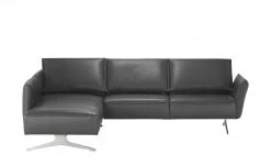 KOINOR Ecksofa Leder Vineto | Pepper (Dunkelgrau) links -Sofas Verkaufsladen 28406888 10 202202042233