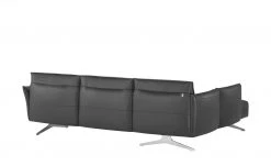 KOINOR Ecksofa Leder Vineto | Pepper (Dunkelgrau) links -Sofas Verkaufsladen 28406888 7 202202042233