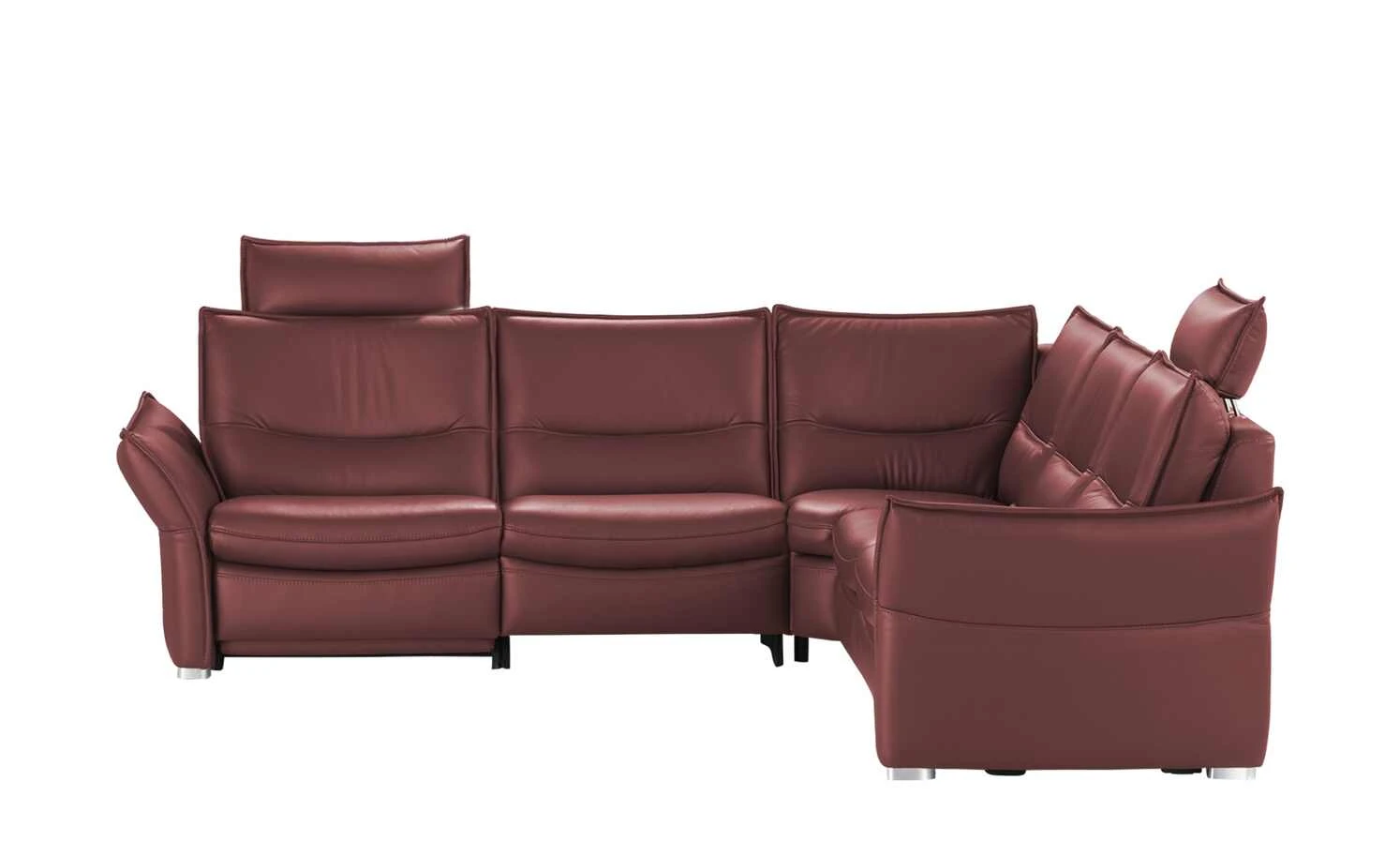 Musterring Ecksofa MR250 | Brombeer (Dunkelrot) rechts 3 Musterring Ecksofa MR250 | Brombeer (Dunkelrot) rechts