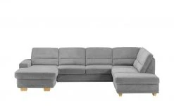 meinSofa Wohnlandschaft Marc | Alu (Hellgrau) rechts ohne