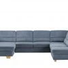 meinSofa Wohnlandschaft Marc | Navy (Dunkelblau) rechts ohne