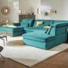 Lounge Collection Wohnlandschaft Spencer | Petrol rechts Grundfunktion 1 Lounge Collection Wohnlandschaft Spencer | Petrol rechts Grundfunktion -Sofas Verkaufsladen 28407390 6 202112141234