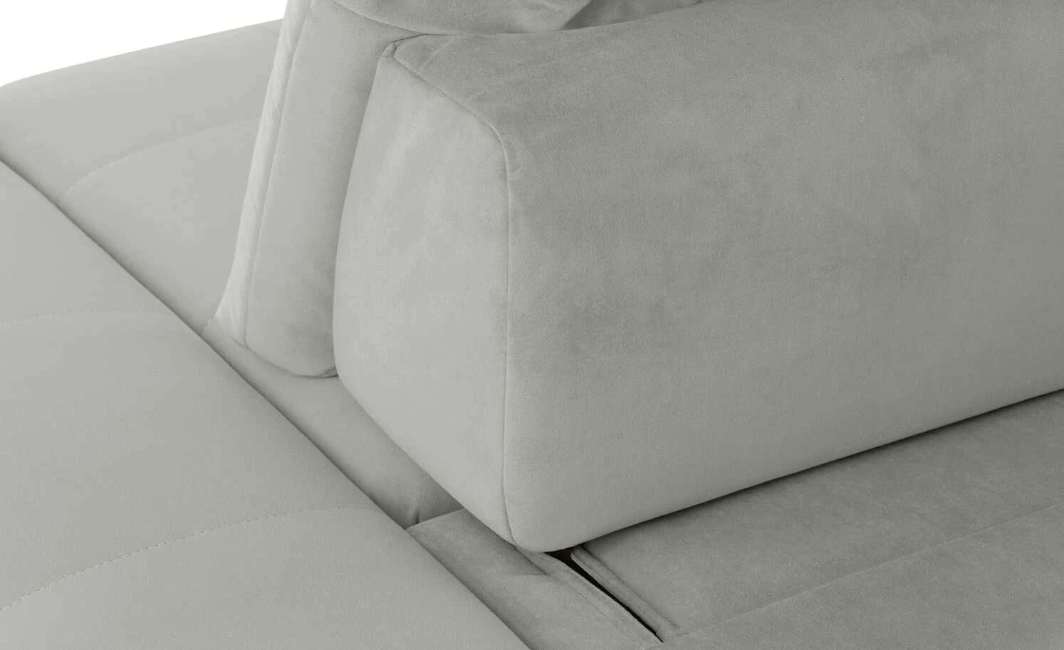 Lounge Collection Wohnlandschaft Spencer | Silver (Hellgrau) rechts Grundfunktion 7 Lounge Collection Wohnlandschaft Spencer | Silver (Hellgrau) rechts Grundfunktion – Bild 5