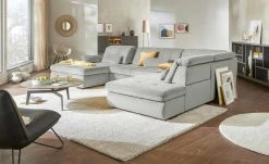 Lounge Collection Wohnlandschaft Spencer | Silver (Hellgrau) rechts Grundfunktion