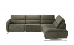 Musterring Ecksofa MR260 | Olive (Dunkelgrün) rechts Grundfunktion