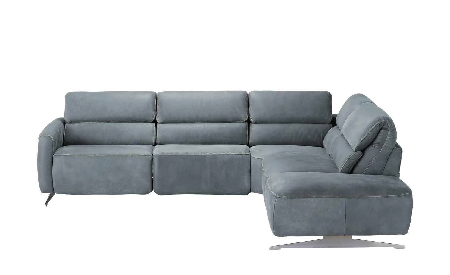 Musterring Ecksofa MR260 | Steel (Blau-Grau) rechts Grundfunktion 3 Musterring Ecksofa MR260 | Steel (Blau-Grau) rechts Grundfunktion