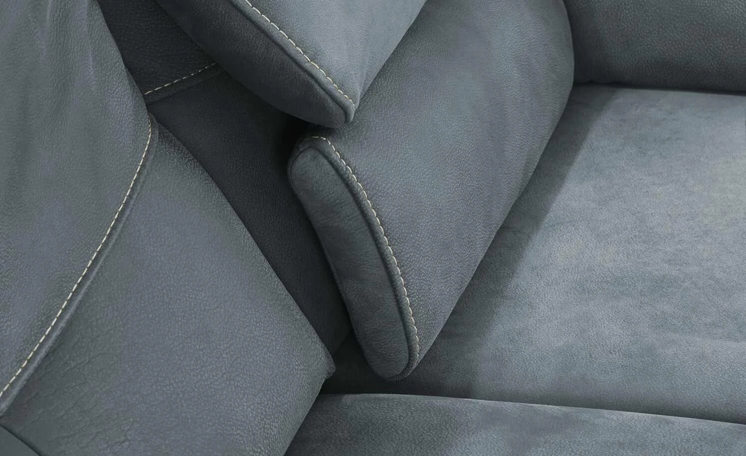 Musterring Ecksofa MR260 | Steel (Blau-Grau) rechts Grundfunktion 9 Musterring Ecksofa MR260 | Steel (Blau-Grau) rechts Grundfunktion – Bild 7