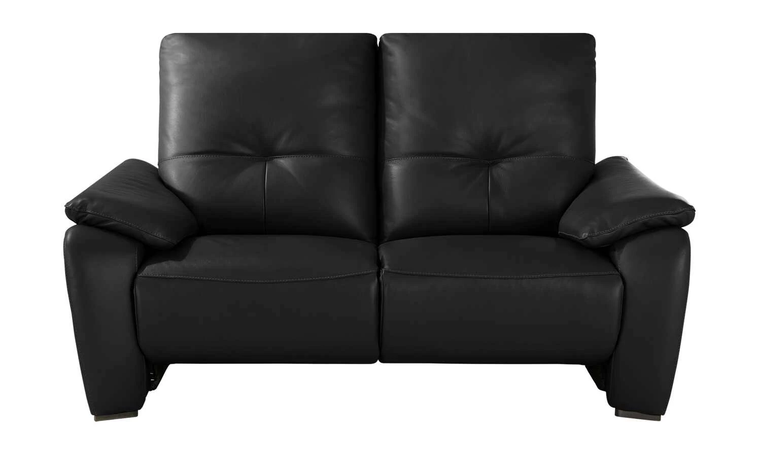 Wohnwert Ledersofa Halina | Schwarz 3 Wohnwert Ledersofa Halina | Schwarz