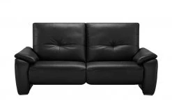 Wohnwert Ledersofa Halina | Schwarz ohne