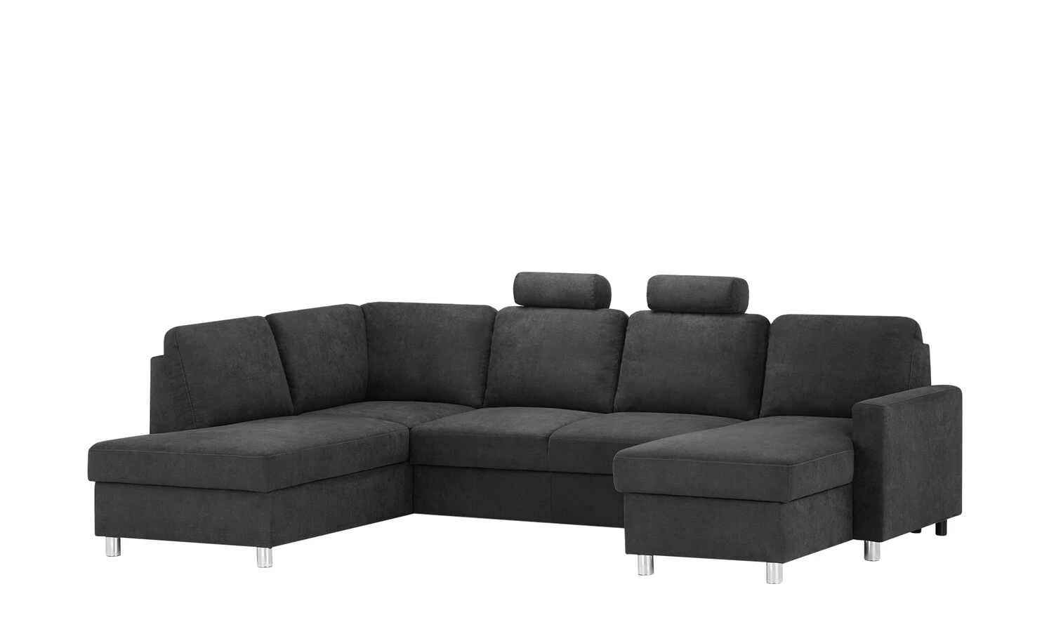 switch Wohnlandschaft Milana | Schwarz links ohne 7 switch Wohnlandschaft Milana | Schwarz links ohne – Bild 5