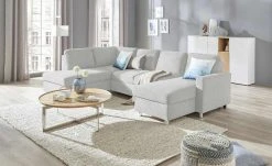 switch Wohnlandschaft Milana | Lichtgrau (Hellgrau) links ohne