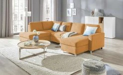 switch Wohnlandschaft Milana | Curcuma (Gelb) links ohne