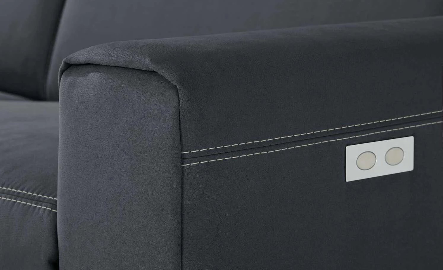 Sofa Pacific Plus | Caviar (Schwarz-Blau) 12 Sofa Pacific Plus | Caviar (Schwarz-Blau) – Bild 10