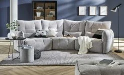 bobb Einzelsofa Jeaneva | 371|cm Grau Webstoff