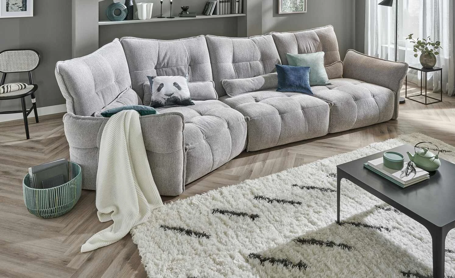 bobb Einzelsofa Jeaneva | Grau 3 bobb Einzelsofa Jeaneva | Grau