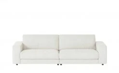 VIVA Cordsofa Sila | Snow (Weiß) 64|cm 250|cm