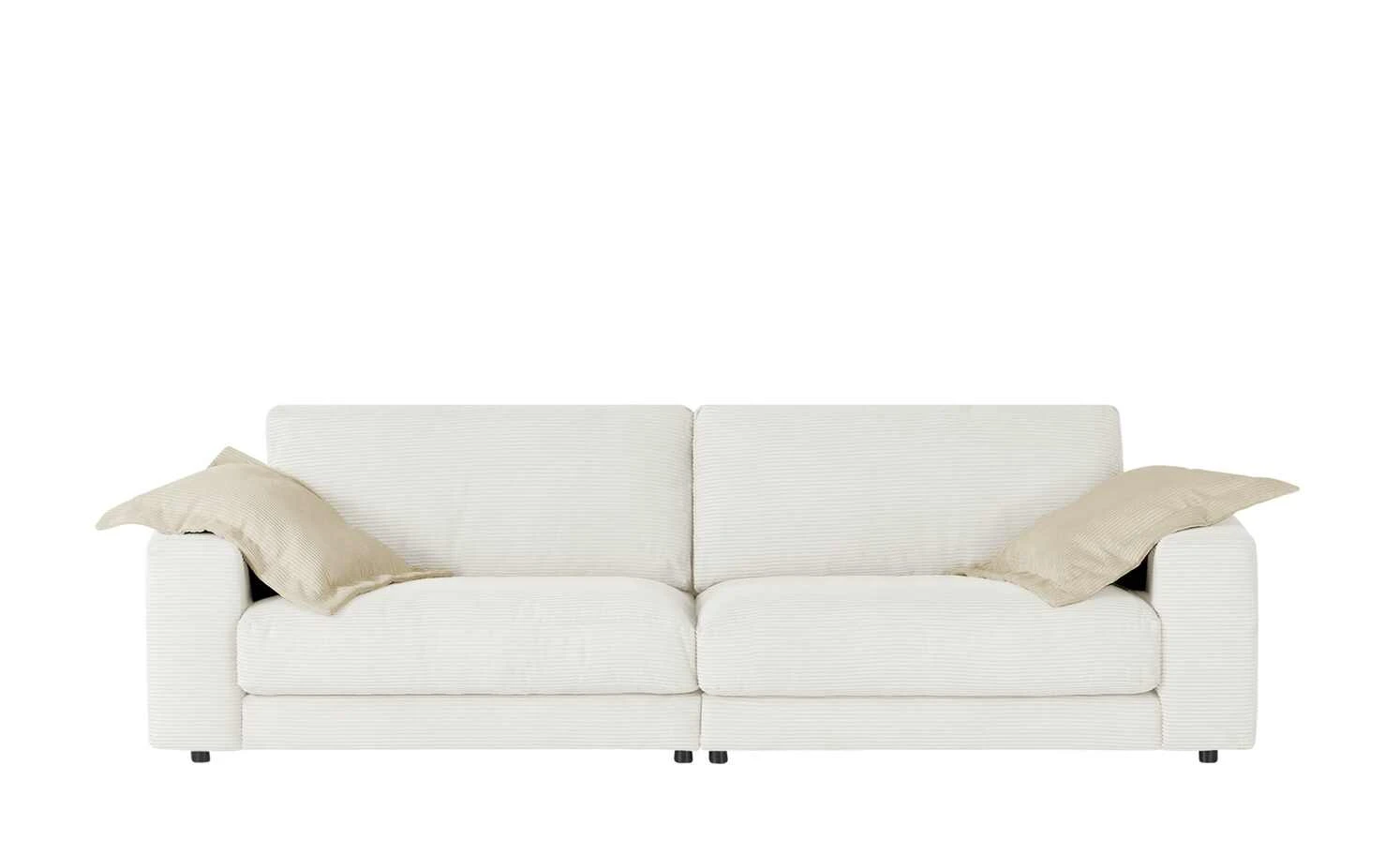 VIVA Cordsofa Sila | Snow (Weiß) 64|cm 250|cm 12 VIVA Cordsofa Sila | Snow (Weiß) 64|cm 250|cm – Bild 10