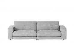 VIVA Cordsofa Sila | Grey (Grau) 64|cm 250|cm