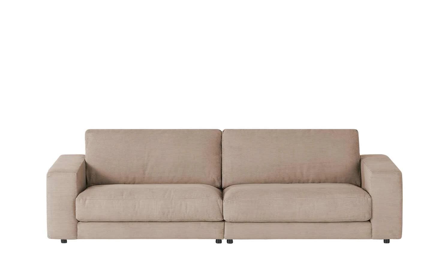 VIVA Cordsofa Sila | Taupe (Hellbraun) 64|cm 250|cm 3 VIVA Cordsofa Sila | Taupe (Hellbraun) 64|cm 250|cm