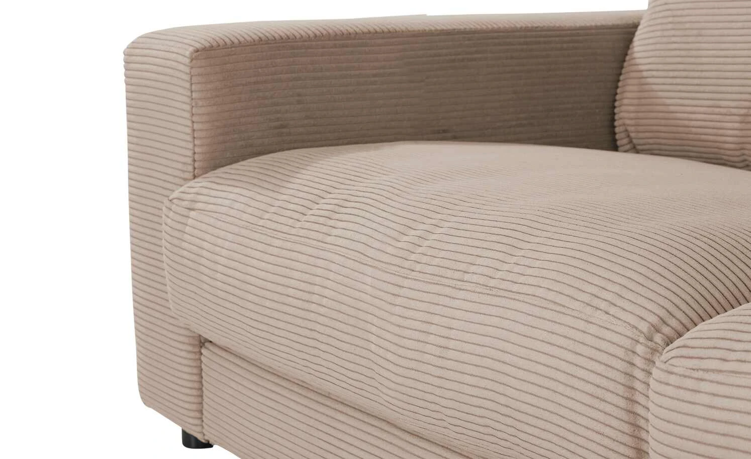 VIVA Cordsofa Sila | Taupe (Hellbraun) 64|cm 250|cm 7 VIVA Cordsofa Sila | Taupe (Hellbraun) 64|cm 250|cm – Bild 5