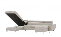 uno Wohnlandschaft Avola | Platin (Hellgrau) links Erweiterte Funktion -Sofas Verkaufsladen 28408435 13 202201112238