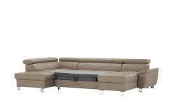 uno Wohnlandschaft Avola | Hellgrau (Beige-Grau) links Erweiterte Funktion -Sofas Verkaufsladen 28408440 3 202201112238